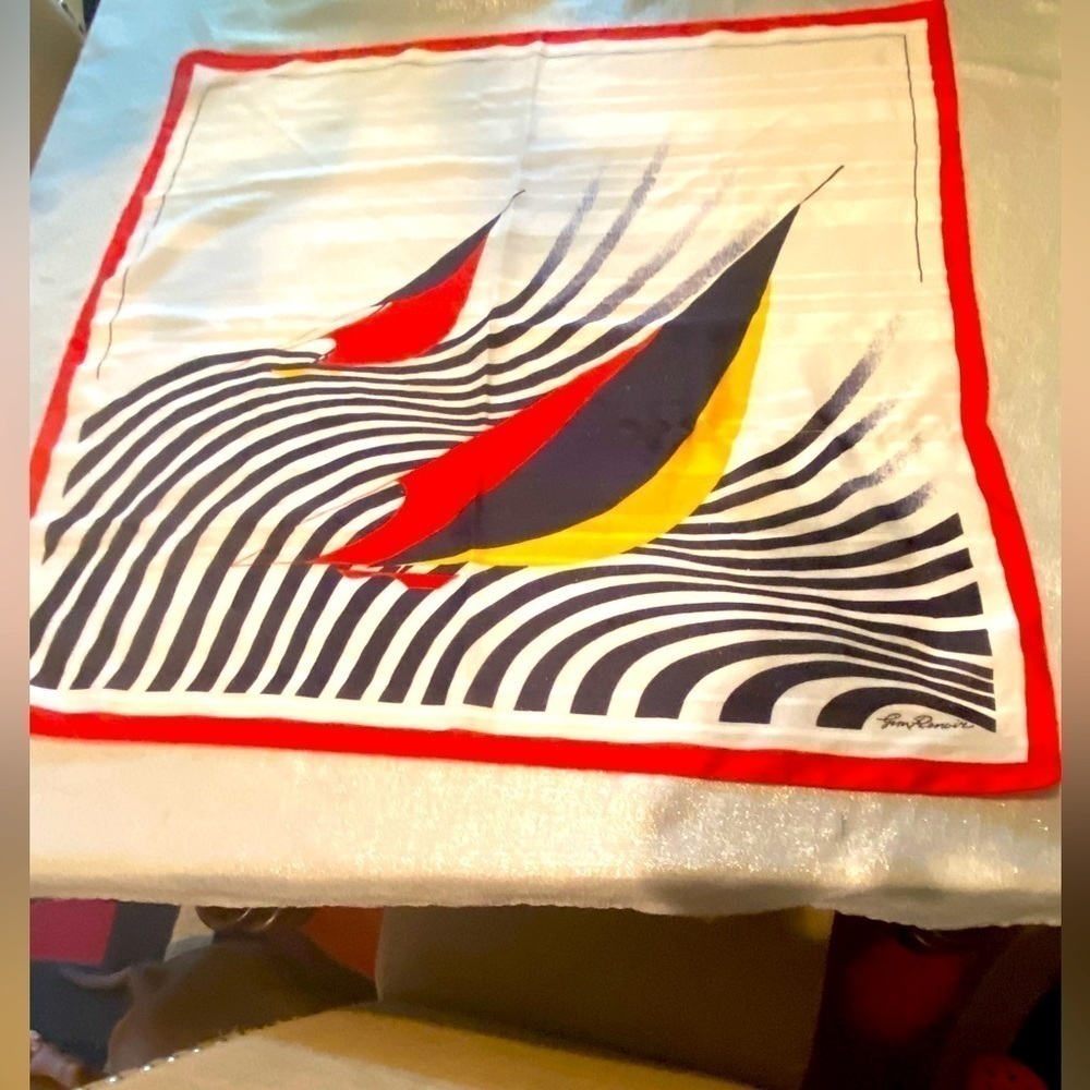 VINTAGE JIM RENOIR SCARF